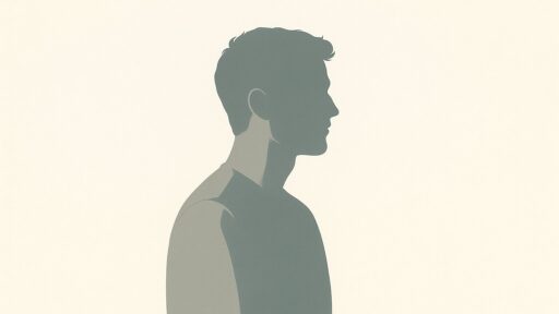 silhueta de um homem